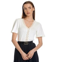 Vive Maria Ma Camille Damen T-Shirt offwhite