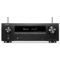 Denon AVR-X1700H 7.2 AV Receiver Schwarz Dolby Atmos BT WLAN HEOS Amazon Alexa