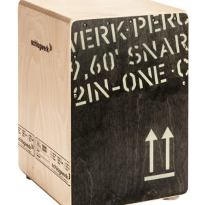 Cajon Schlagwerk CP403BLK 2inOne Medium Black Edition