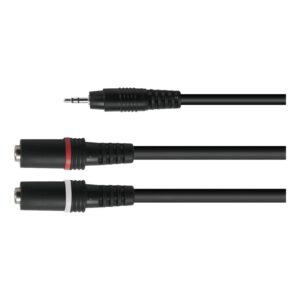 Audio-Kabel - 2x Klinke Female (3