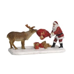 LUVILLE - Reindeer Teasing Santa