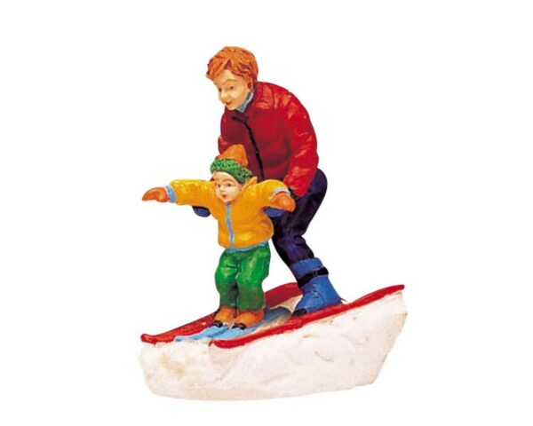 LEMAX - Father And Son Skiing