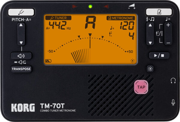 Tuner / Metronom Korg TM-70 BK