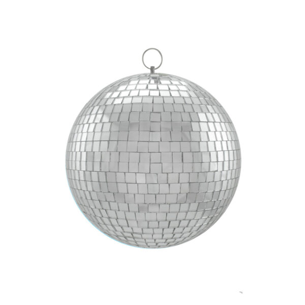 Spiegelkugel 20cm - Discokugel - Echtglas - 7x7mm Spiegel PREMIUM - silber