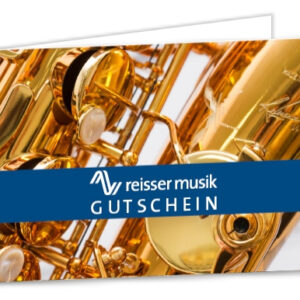 Geschenkgutschein Reisser Motiv Holzblasinstrument