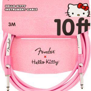 Instrumentenkabel Fender Hello Kitty Original 3 Meter