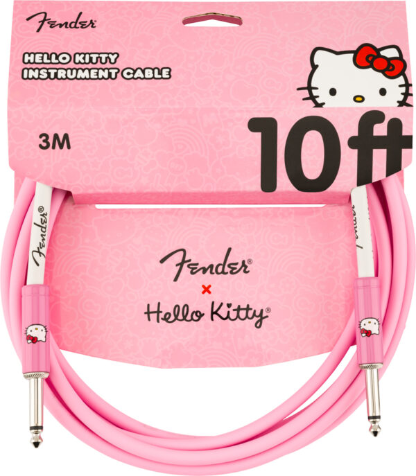 Instrumentenkabel Fender Hello Kitty Original 3 Meter