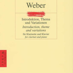 Spielstück für Klarinette Introduktion Thema + Variationen