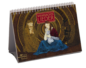 Kalender zum Aufstellen Weihnachtsliederkalender