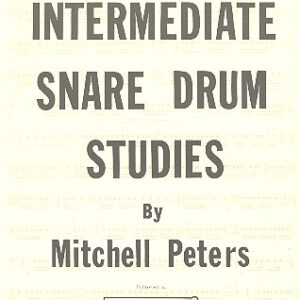 Schule für Schlagzeug Intermediate Snare Drum Studies