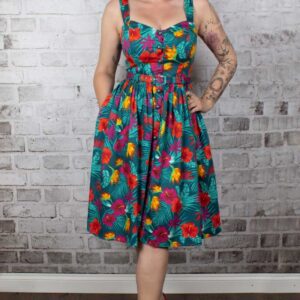 Collectif Jemima Tropico Swing Kleid #6