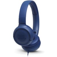 JBL TUNE 500 blau - Kabelgebundener On-Ear-Kopfhörer Mikrofon