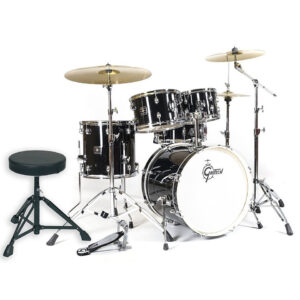 Gretsch Drums Energy 20" Black Complete Drumset Schlagzeug