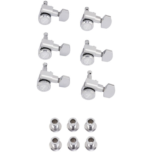 Fender Locking Strat/Telecaster Staggered Tuning Machines (Polished