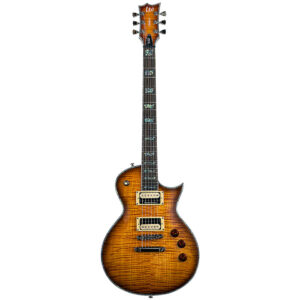 ESP Ltd EC-1000 FM ASB Amber Sunburst E-Gitarre