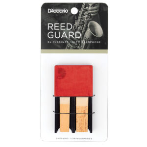 D'Addario Small Reed Guard Red Blattetui