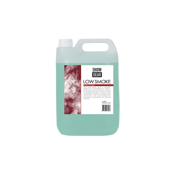 Showgear Low Smoke Fluid 5L Fluid