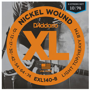 D'Addario EXL140-8 Nickel Wound .010-074 Saiten E-Gitarre