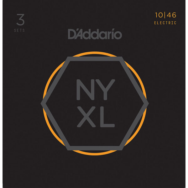 D'Addario NYXL1046-3P 3-Pack Saiten E-Gitarre