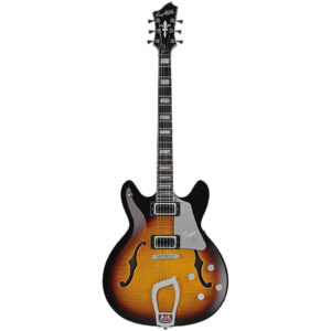 Hagstrom Super Viking Tobacco Sunburst E-Gitarre