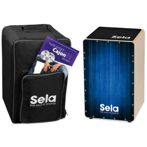 Sela Varios SE 062 Blue Cajon Bundle Cajon