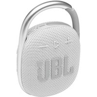 JBL Clip 4 weiß Tragbarer Bluetooth-Lautsprecher wasserdicht nach IP67