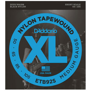 D'Addario ETB92S Nylon Tapewound .050-105 Saiten E-Bass