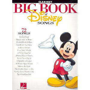 Hal Leonard Big Book Of Disney Songs - Clarinet Notenbuch