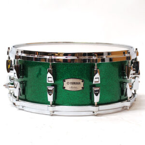 Yamaha Absolute Hybrid Maple 14" x 6" Jade Green Snare Drum Sparkle