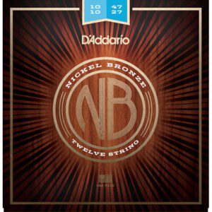 D'Addario NB1047-12 Nickel Bronze .10-047 Saiten Westerngitarre