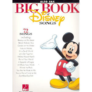 Hal Leonard Big Book Of Disney Songs - Alto Saxophone Notenbuch