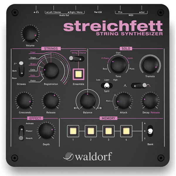 Waldorf Streichfett Synthesizer