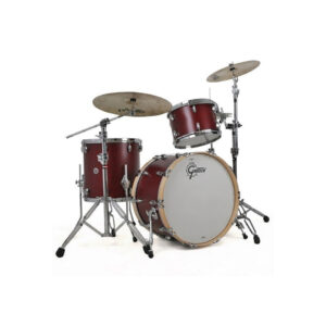 Gretsch Drums USA Brooklyn 22" Satin Cherry Red Drumset Schlagzeug