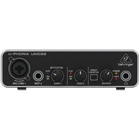 Behringer Digitales Aufnahmegerät (UMC22 U-Phoria - USB Interface)