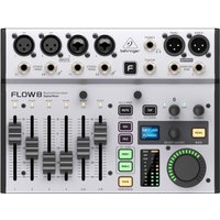 Behringer FLOW 8 - Digital Mixer mit Bluetooth Audio und USB Audio Interface (27000887)