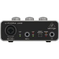 Behringer Digitales Aufnahmegerät (U-Phoria UM2 - USB Interface)