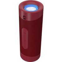 Denver Bluetooth-Lautsprecher Wireless - Disco Lights - Musikbox - AUX - BTV208 - Rot