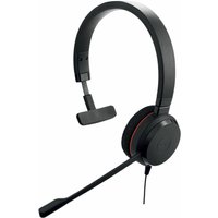 Kopfhörer mit Mikrofon Jabra Evolve 20 UC Mono Schwarz