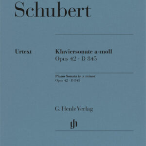 Spielstück für Klavier Sonate a-moll op 42 d 845